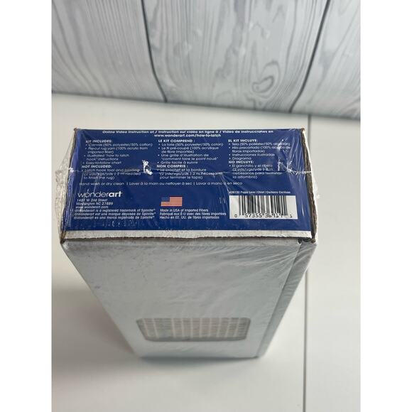 Wonderart Puppy Love Latch Hook Kit 426132 Golden Lab Retriever Dog - Picture 5 of 5